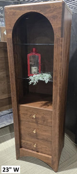 Bookcase - Amish Handmade Bookshelf - Farmhouse - Organizer - Cupboard - Wooden - Rustic - Case Goods - Home - Multipurpose Cabinet -Shelves