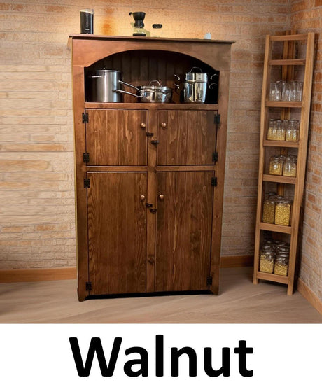 Farmhouse Furniture Living Room Cabinet Wooden Pantry Cabinet Hutch Cabinet Antique Furniture Kitchen Decor Home Cabinet Storage Furniture