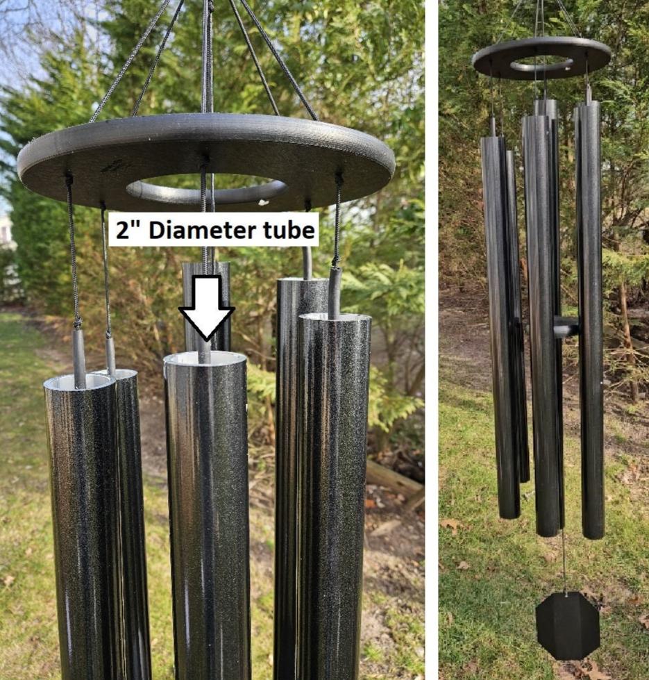 Outdoor décor, gardening, music, aluminum chimes, chimes, Wind chime, Hanging accessory, wind catcher, outdoor décor, patio décor, garden chimes, sound healing, meditation, sound, wind chimes. Spirit sound healing, deep tone, classical, windchimes