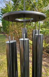 51"-84" Wind Chimes Amish Handmade - Aluminum Tubes - Deep Tone - Healing - Outdoor Decor - Soothing - Wind Bells - Meditation - Nature