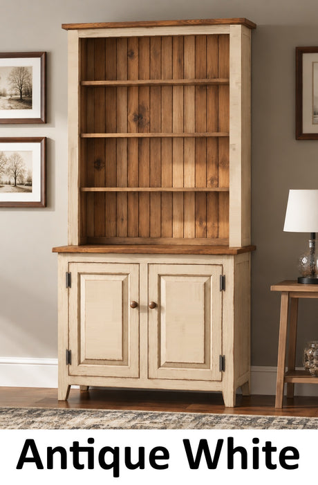 Amish Handmade Bookcase Cabinet - Large Cabinet - Multipurpose Cabinet - Farmhouse -Organizer - Storage - Rustic - Case Goods - Home Decor
