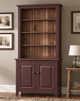 Amish Handmade Bookcase Cabinet - Large Cabinet - Multipurpose Cabinet - Farmhouse -Organizer - Storage - Rustic - Case Goods - Home Decor