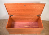 Amish Handmade Trunk - Storage Box - Vintage Chest Box - Rustic - Keepsake Box - Antique - Hope Chest - Cedar Chest - Blanket Chest