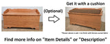 Amish Handmade Trunk - Storage Box - Vintage Chest Box - Rustic - Keepsake Box - Antique - Hope Chest - Cedar Chest - Blanket Chest