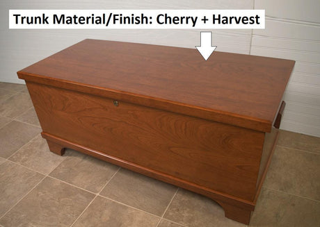 Antique Hope Chest - Amish Handmade Chest - Storage Box - Vintage Trunk Box - Rustic - Keepsake Box - Cedar Chest - Blanket Chest