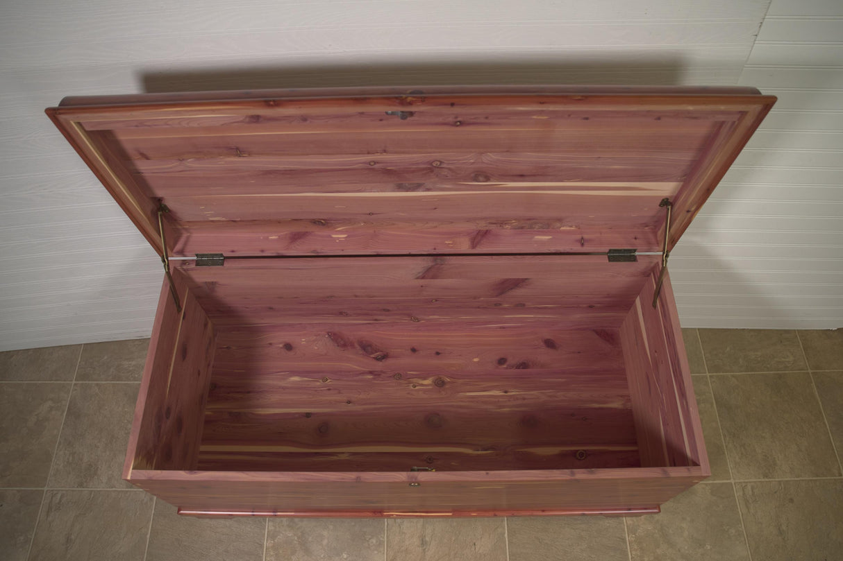 Amish Handmade Chest - Storage Box - Vintage Trunk Box - Rustic - Keepsake Box - Antique - Hope Chest - Cedar Chest - Blanket Chest