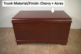 Hope Chest - Amish Handmade Trunk - Storage Box - Vintage Trunk Box - Rustic - Keepsake Box - - Wooden Chest - Blanket Chest - Antique