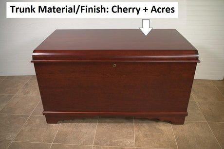 Hope Chest - Amish Handmade Trunk - Storage Box - Vintage Trunk Box - Rustic - Keepsake Box - - Wooden Chest - Blanket Chest - Antique