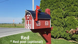 Planter for Mailbox Post, White, Weather Resistant Poly Lumber, Fits All Mailbox Posts!