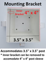 Bird Feeder With Copper Roof, Large Capacity Feed Tray, Square Design