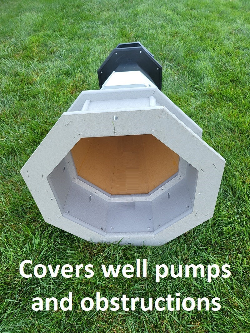 Oak Island Lighthouse - Solar - Amish Made - Landmark Replica - Backyard Decor