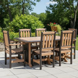 Amish Handmade Outdoor Furniture Set - Patio Chair Set - Outdoor Seating - Chairs and Table - Adirondack - Backyard - Furniture Set - Oasis
