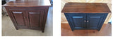 2 Door Cabinet - Fully Assembled - TV Stand - Primitive - Storage - TV Cabinet - Home Décor- Amish Handmade - Multipurpose Cabinet - Rustic