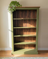 Bookshelf Amish Handmade Furniture Rustic Bookcase Organizer Shelf Bookcase Decor Home Furniture Rustic Book Shelf Unique Furniture Antique