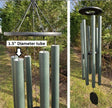 Outdoor décor, gardening, music, aluminum chimes, chimes, Wind chime, Hanging accessory, wind catcher, outdoor décor, patio décor, garden chimes, sound healing, meditation, sound, wind chimes. Spirit sound healing, deep tone, classical, windchimes