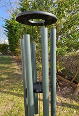 38"-56" Wind Chimes Amish Handmade - Soothing - Deep Tone - Sound Healing - Outdoor Decor - Aluminum Tubes- Wind Bells - Meditation - Nature