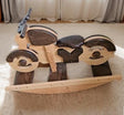 Amish Handmade Motorcycle Rocker - Children's Gift- Vintage - Decorative - Wooden Toy - Toddler Gift - Animal Toy - Collectible