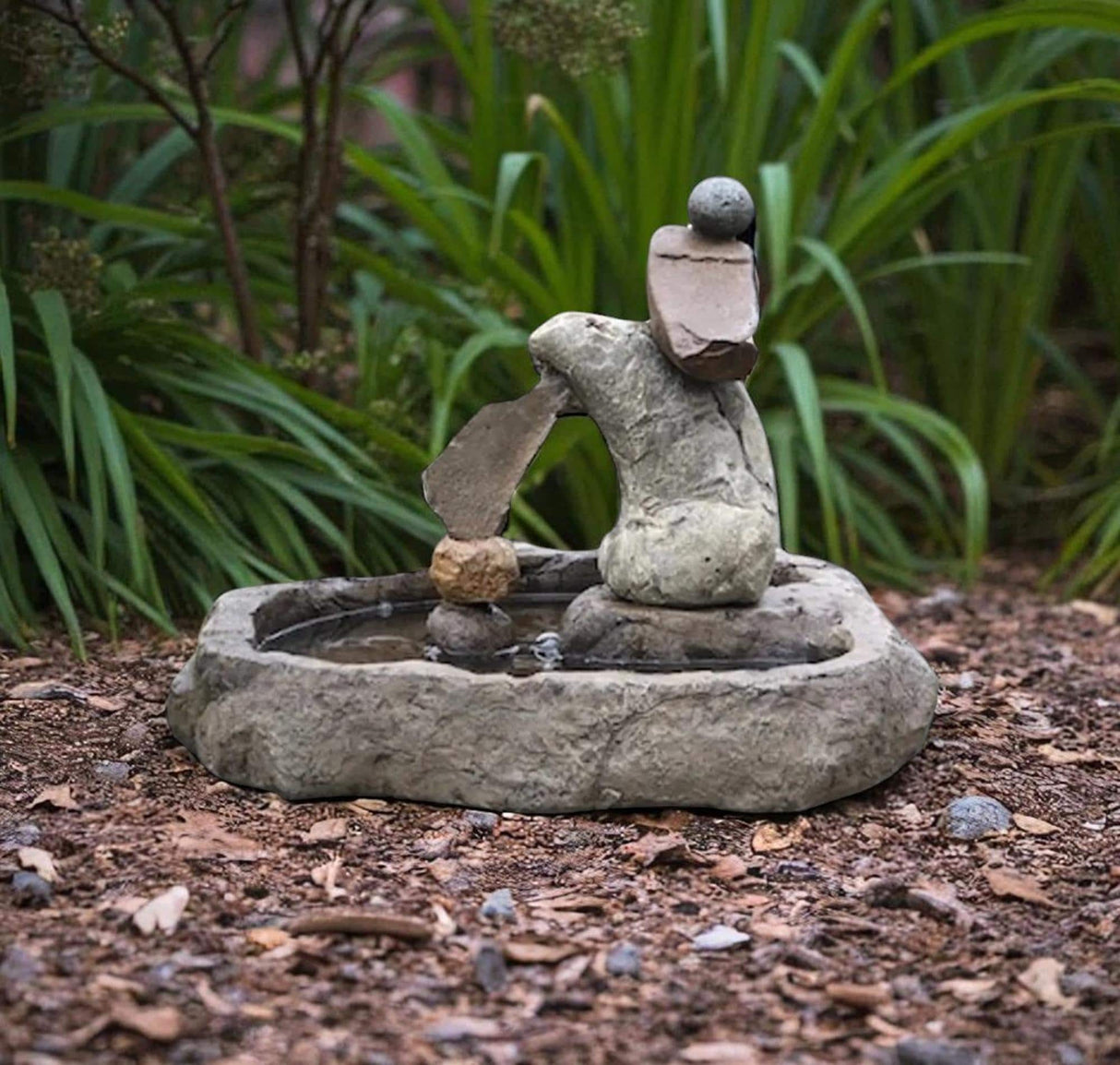 Birdbath - Watering Dish - Garden Décor - Handmade - Patio - Gift - Garden Accent - Natural - Bird Lovers - Outdoors - Birdwatch - Home