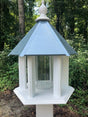 Bird Feeder Large Gazebo Handmade Vinyl PVC Weather Resistant Choose Roof Color