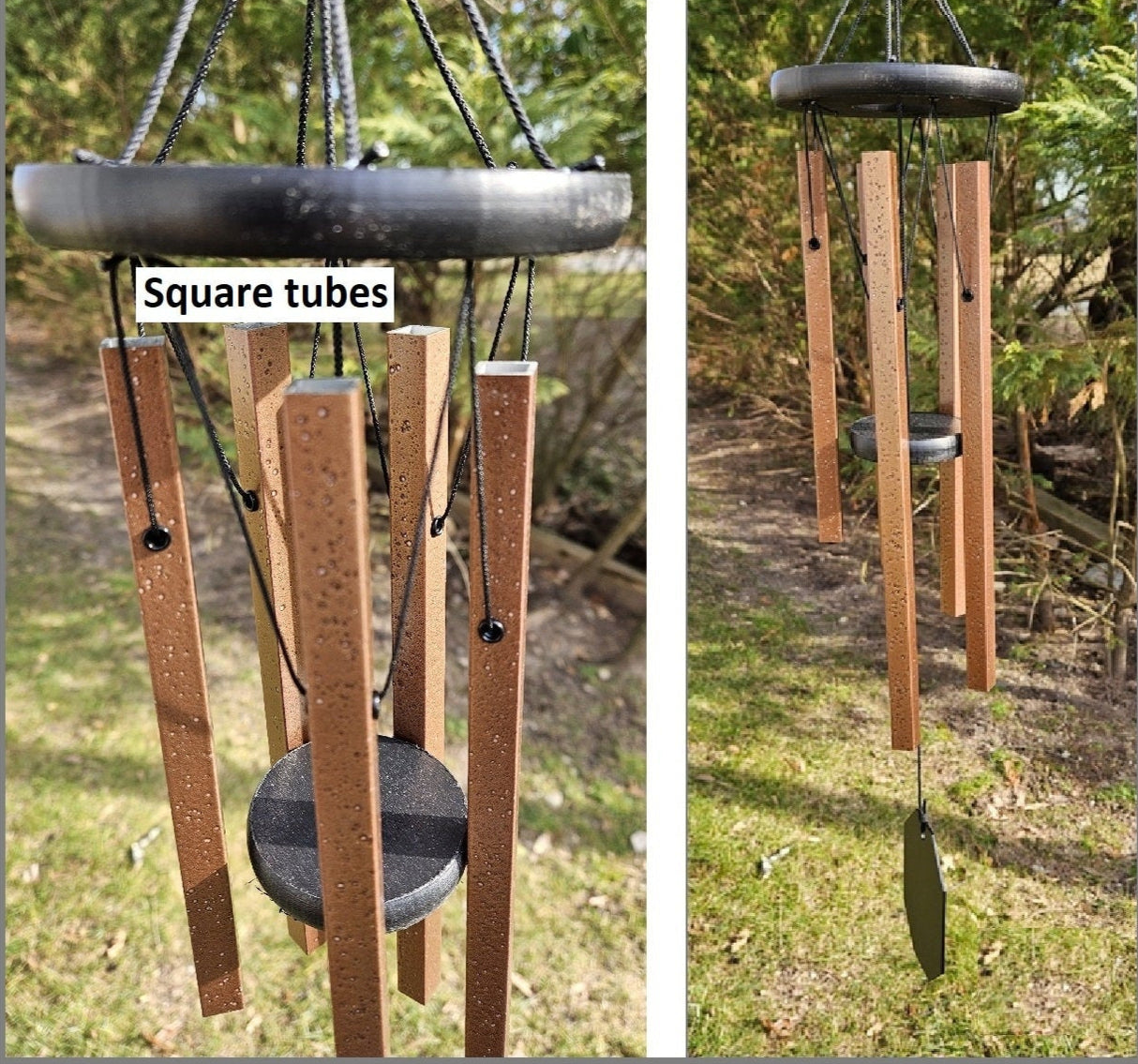 Outdoor décor, gardening, music, aluminum chimes, chimes, Wind chime, Hanging accessory, wind catcher, outdoor décor, patio décor, garden chimes, sound healing, meditation, sound, wind chimes. Spirit sound healing, deep tone, classical, windchimes