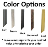 Canvas - Picture Frame - Wall Art - Wooden Frame - Framed Antique Print - Amish Handmade - Farmhouse Decor - Housewarming Gift -Choose Color