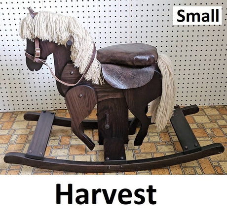 Amish Handmade Rocking Horse - Children's Toy - Vintage - Decorative - Wooden Toy - Toddler Gift - Animal Toy - Collectible - Toddler Gift