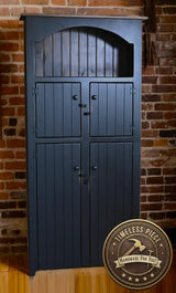 Farmhouse Furniture Living Room Cabinet Wooden Pantry Cabinet Hutch Cabinet Antique Furniture Kitchen Decor Home Cabinet Storage Furniture