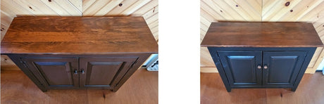 3 Door Cabinet - Amish Furniture - TV Stand - Primitive - Storage - TV Cabinet - Amish Handmade - Multipurpose Cabinet - Rustic -Case Goods