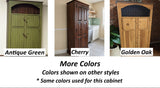 Large Amish Handmade Corner Cabinet - Multipurpose Cabinet - Farmhouse- Primitive Jelly Cabinet- Cupboard- Amish Furniture- Case Goods- Home