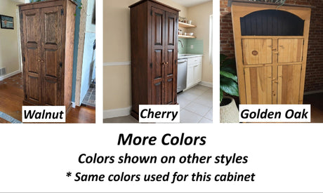 Large Amish Handmade Corner Cabinet - Multipurpose Cabinet - Farmhouse- Primitive Jelly Cabinet- Cupboard- Amish Furniture- Case Goods- Home