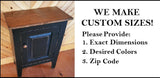 Handmade Cabinet - Amish Furniture - Nightstand - Home Décor - Primitive Cabinet - Fireplace Cabinet - Bathroom Cabinet - Kitchen Cabinet