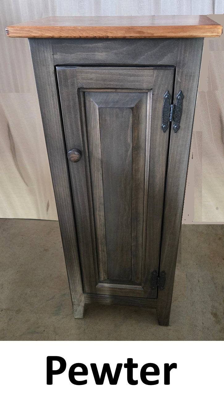 Pantry Cabinet - Fully Assembled - Primitive Jelly Cabinet - Rustic Chimney Cabinet - Home Décor- Amish Handmade - Rustic Cupboard