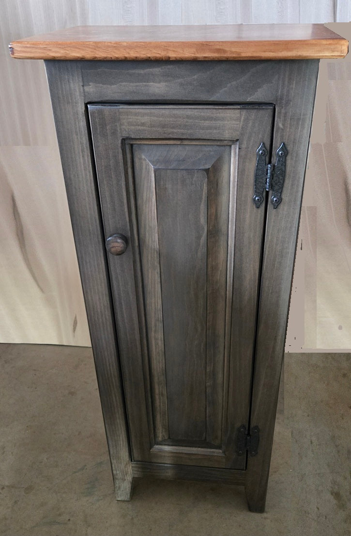 Pantry Cabinet - Fully Assembled - Primitive Jelly Cabinet - Rustic Chimney Cabinet - Home Décor- Amish Handmade - Rustic Cupboard