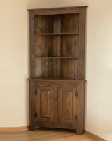 Large Amish Handmade Corner Cabinet - Multipurpose Cabinet - Farmhouse - Primitive Jelly Cabinet - Cupboard - Storage - Case Goods - Home - Cabinets, Dresser, Table
