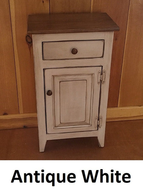 Cabinet with Drawer - Free Shipping - Fully Assembled - Nightstand - Furniture - Home Décor - End Table - Rustic - Primitive