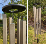 Outdoor décor, gardening, music, aluminum chimes, chimes, Wind chime, Hanging accessory, wind catcher, outdoor décor, patio décor, garden chimes, sound healing, meditation, sound, wind chimes. Spirit sound healing, deep tone, classical, windchimes