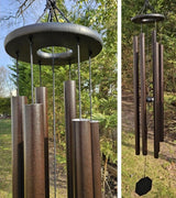 Outdoor décor, gardening, music, aluminum chimes, chimes, Wind chime, Hanging accessory, wind catcher, outdoor décor, patio décor, garden chimes, sound healing, meditation, sound, wind chimes. Spirit sound healing, deep tone, classical, windchimes