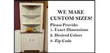 Corner Cabinet - Multipurpose Amish Handmade Large Cabinet - Farmhouse - Primitive Jelly Cabinet - Cupboard - Storage - Case Goods - Home