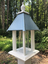 Load image into Gallery viewer, Bird Feeder - Gazebo Bird Feeder - Handmade - Easy Mounting - Bird Feeder For Outdoor
