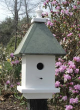 Load image into Gallery viewer, Bird House - 1 Nesting Compartment - Handmade - Weather Resistant - Birdhouse Outdoor
