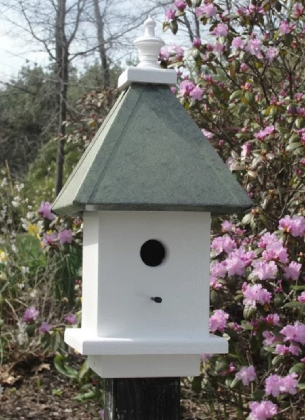 Bird House - 1 Nesting Compartment - Handmade - Weather Resistant - Birdhouse Outdoor