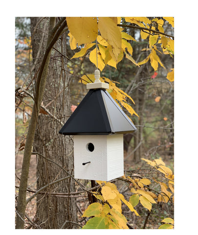 Bird House - Hanging - 1 Nesting Compartment - Handmade - Weather Resistant Birdhouse Outdoor