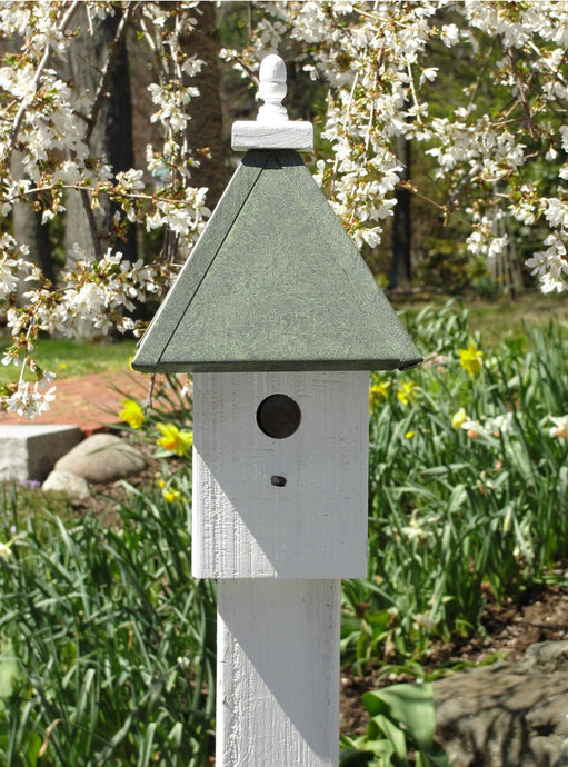 Bird House - 1 Nesting Compartment - Handmade - Weather Resistant - Birdhouse Outdoor