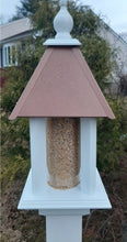 Load image into Gallery viewer, Bird Feeder Gazebo Handmade Vinyl PVC Weather Resistant Choose Roof Color
