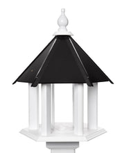 Load image into Gallery viewer, Bird Feeder Large Gazebo Handmade Vinyl PVC Weather Resistant Choose Roof Color
