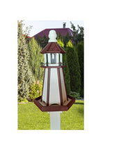 Load image into Gallery viewer, Bird Feeder - Poly Lumber - Amish Handmade - Lighthouse Feeder Design - Weather Resistant - Bird Feeder Outdoors
