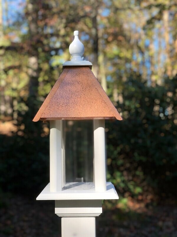 Bird Feeder - Gazebo Bird Feeder - Handmade - Easy Mounting - Bird Feeder For Outdoor