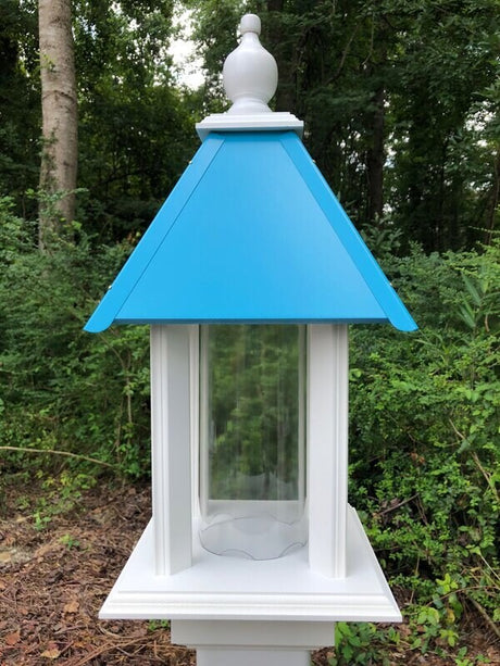 Bird Feeder - Gazebo Bird Feeder - Handmade - Easy Mounting - Bird Feeder For Outdoor