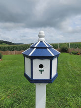 Load image into Gallery viewer, Bird House - 3 Nesting Compartments - Amish Handmade - Weather Resistant - Made of Poly Lumber - Birdhouse Outdoor
