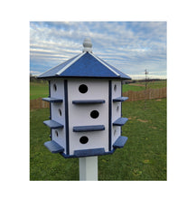 Load image into Gallery viewer, Martin Birdhouse - 18 Nesting Compartments - Amish Handmade - X-Large Weather Resistant - Made of Poly Lumber - Birdhouse Outdoor
